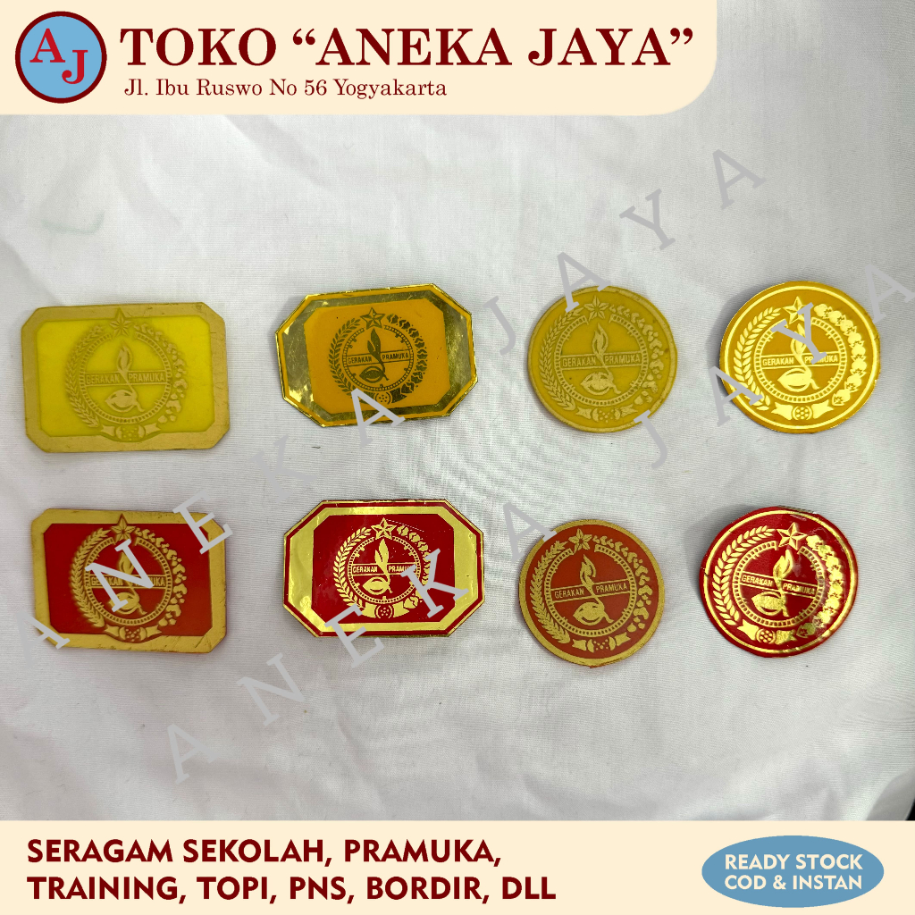 Pin Topi / Tanda Topi Pramuka Penegak