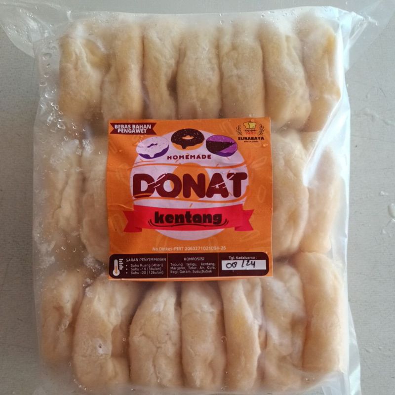 

Donut kentang surabaya 650 gr