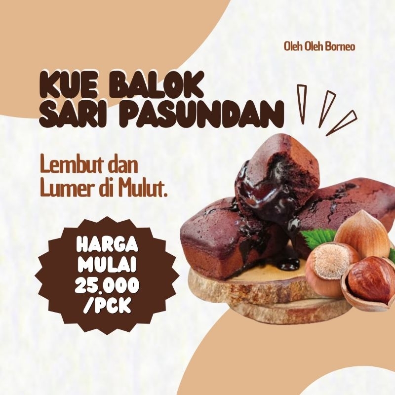 

Kue Balok Sari Pasundan | Kue Balok Lumer | Kue Balok Lumer Topping