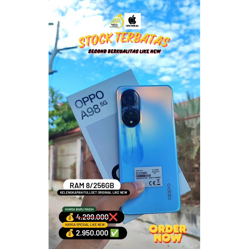 Oppo A98 5g 8/256gb