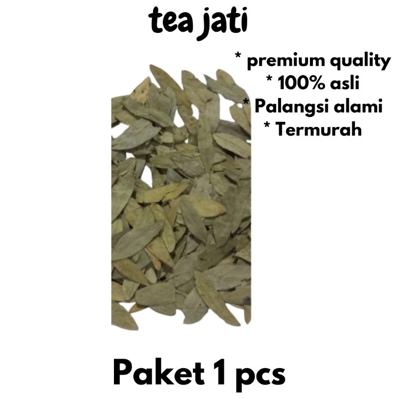 

daun tea jati cina asli 1 pak (1 kg)/teh daun jati cina alami 500 gram/teh pelangsing