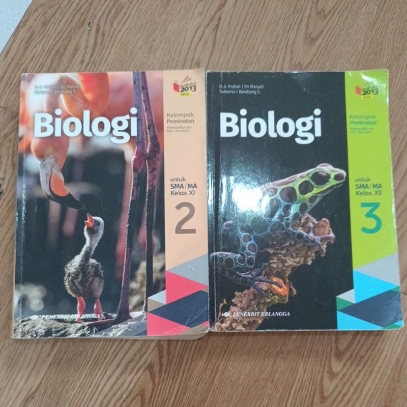 [PRELOVED] BUKU BIOLOGI SMA ERLANGGA KELAS XI, XII