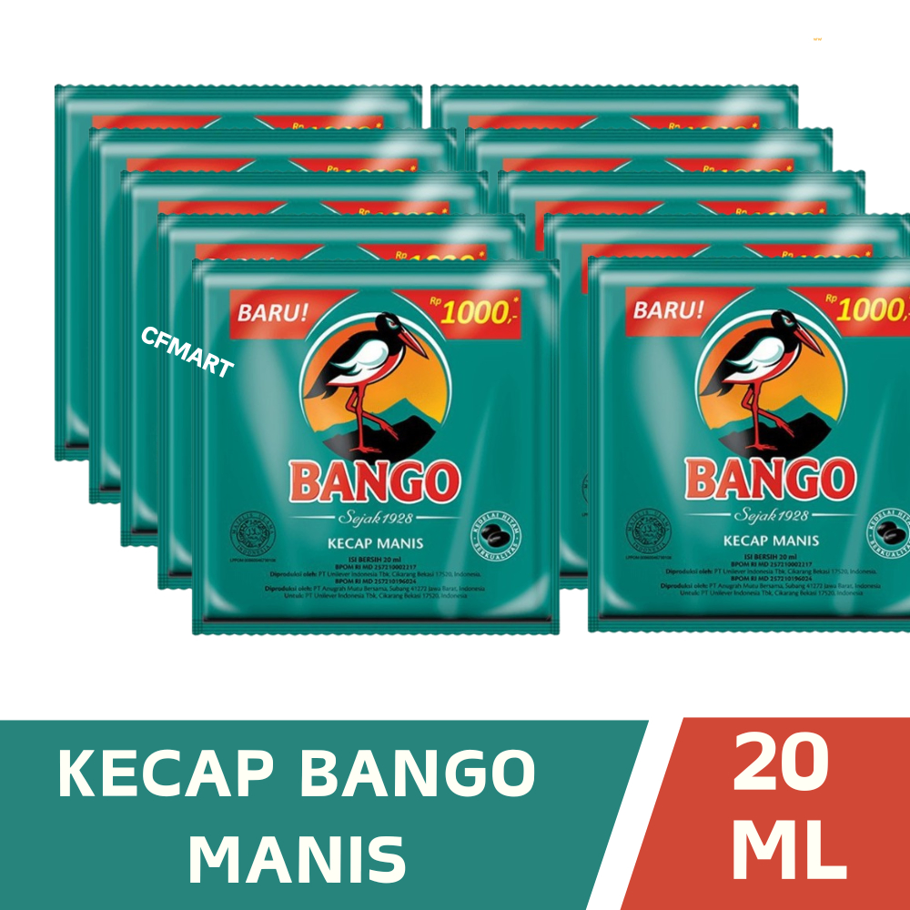 

KECAP MANIS BANGO (RTG) 20ML