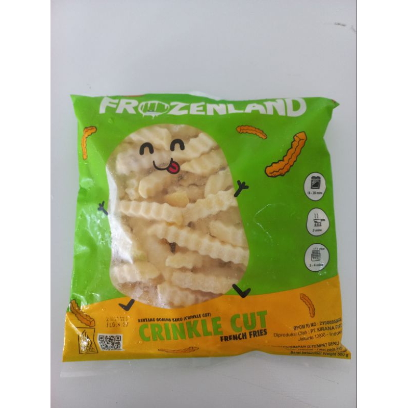 

Frozenland crinckle cut