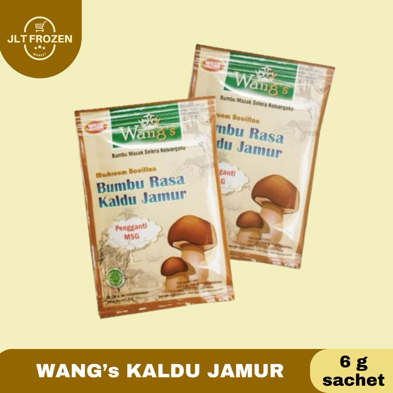

Wangs Bumbu Kaldu Jamur / Kaldu Jamur Bubuk Penyedap Rasa - Sachet 6g