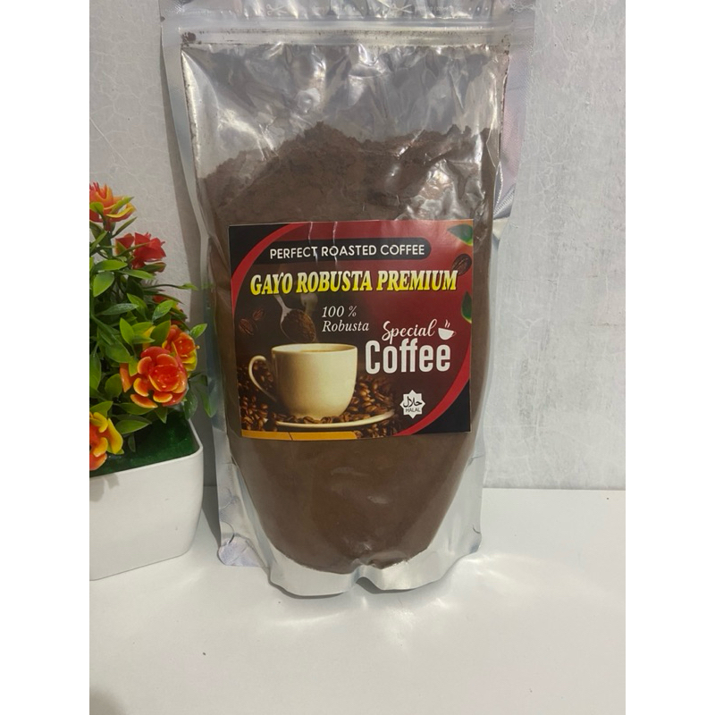 

100% bubuk kopi robusta gayo