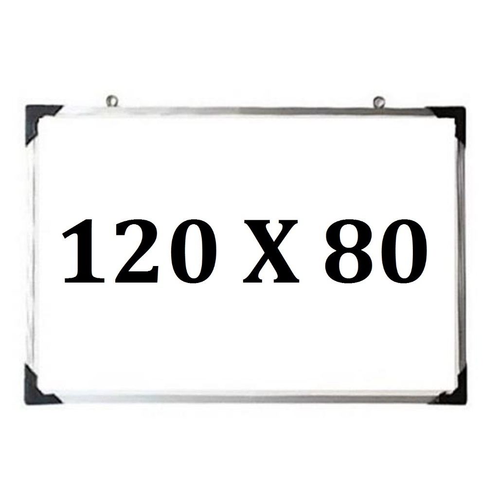 

PAPAN TULIS SPIDOL ATAU KAPUR / WHITEBOARD / BLACKBOARD UKURAN 120 X 80 CM
