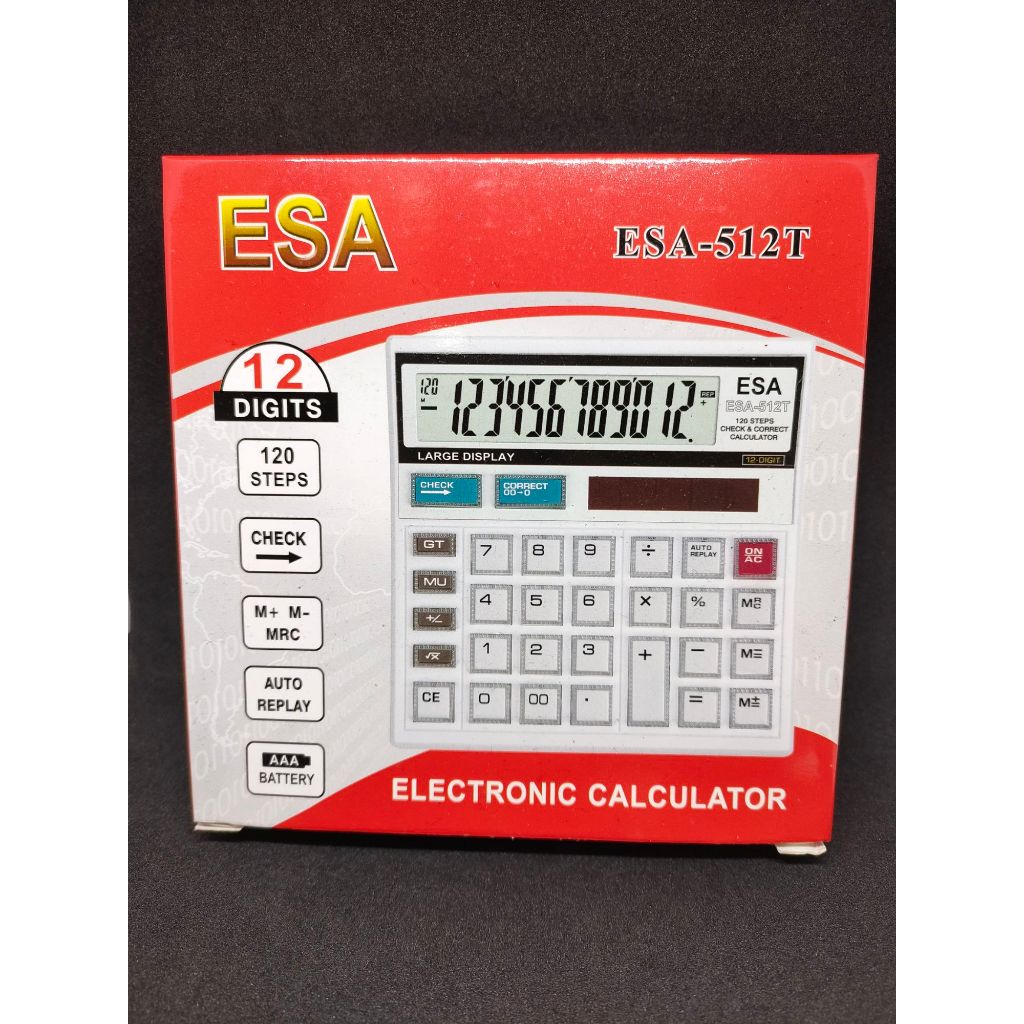 

kalkulator calculator dagang esa 512T tombol mika