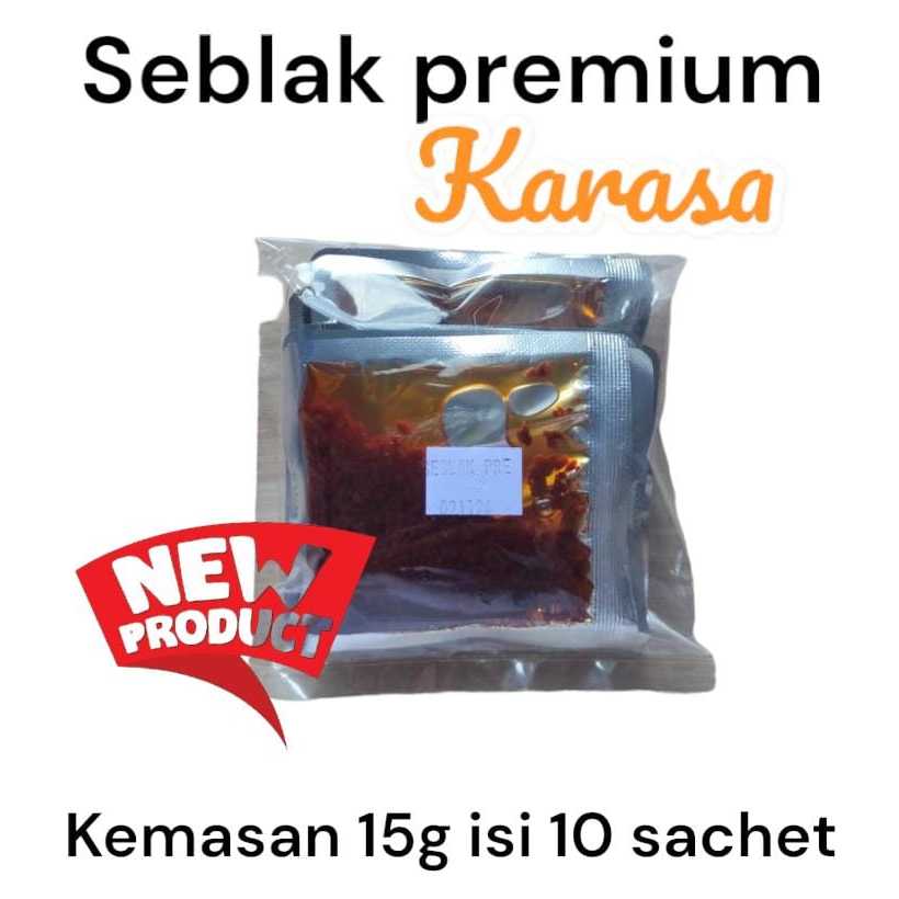 

Bumbu basah seblak premium 15g isi 10 sachet