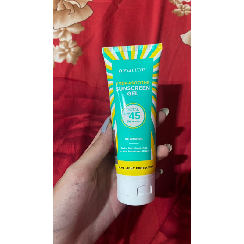 preloved Azarine Cosmetic Hydrasoothe Sunscreen Gel SPF 45+++