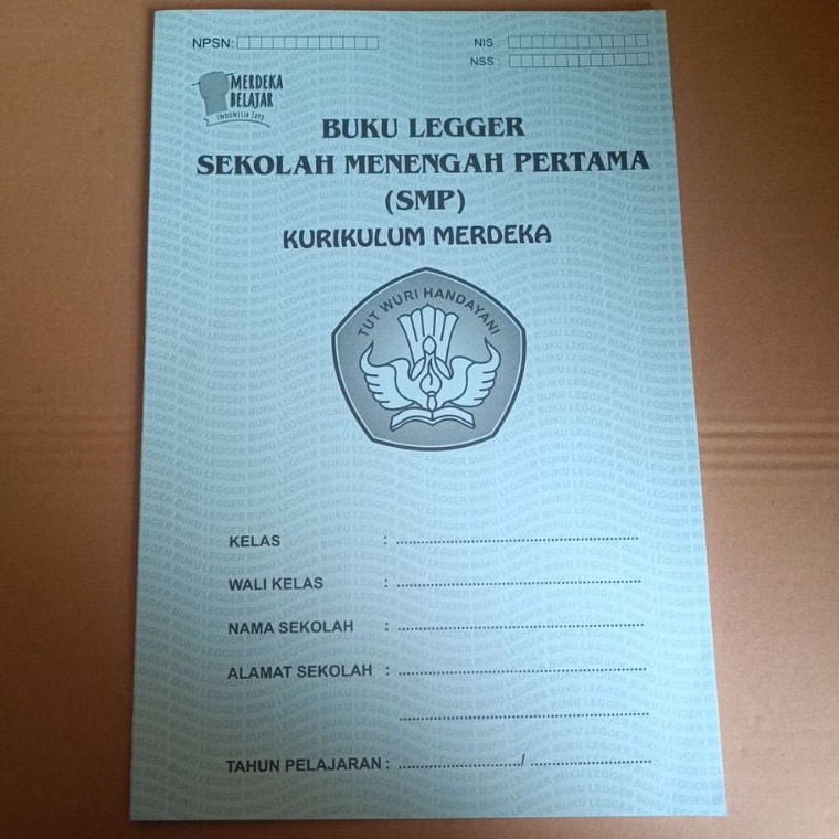 

ART U53O Buku Legger SiswaLaporan Kelas SMP Merdeka