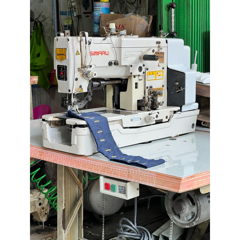 MESIN LUBANG KANCING SIMARU SM781 HIGHSPEED INDUSTRIE