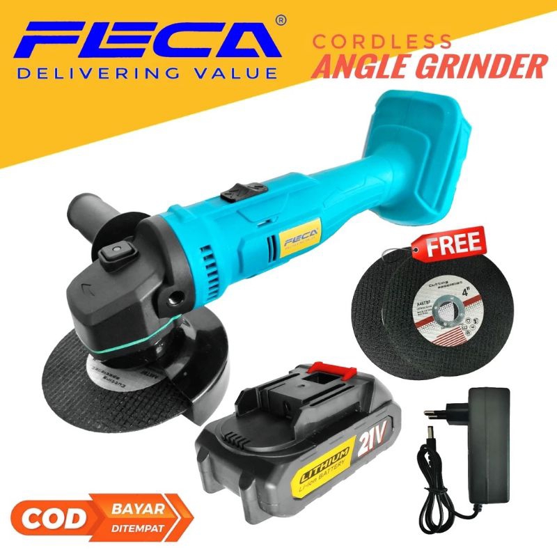 Mesin Grinder Cordless Grinda Tangan Baterai 21V LXT Gerinda Angler Grinder Gerinda Potong