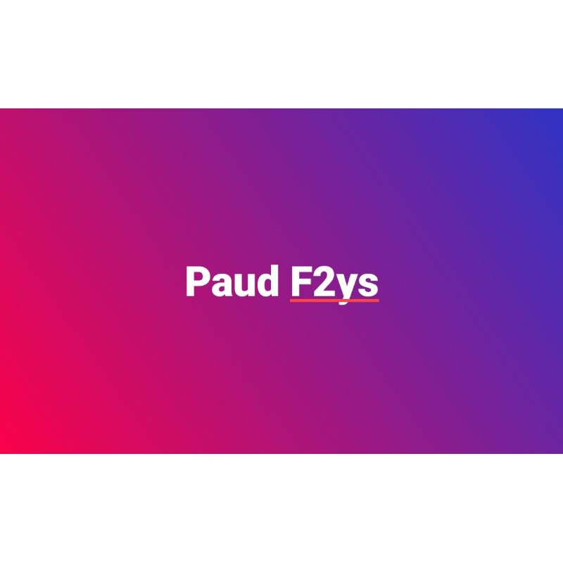 KENARI PAUD F2YS