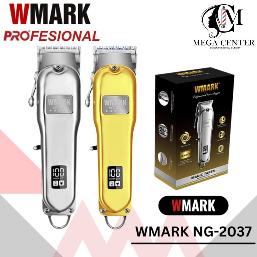 WMARK PRO NG-2037 Cordless Clipper 7000 Rpm Full Metal