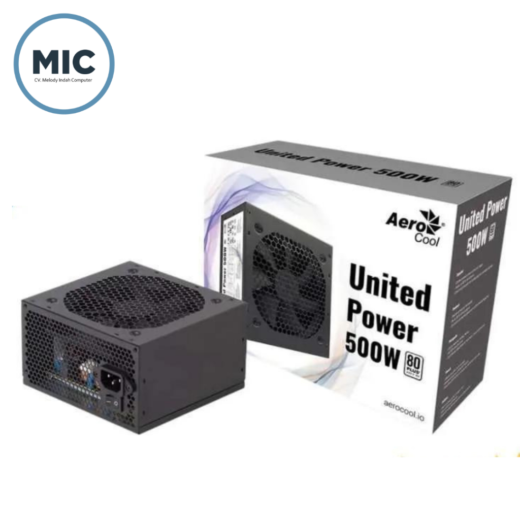Power Supply PSU PC Aerocool United 500W 80+