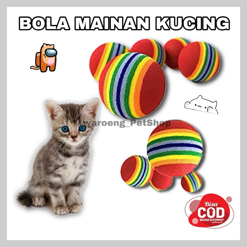 Bola Mainan Kucing Anjing Kelinci Musang Marmut Mainan Anjing Mainan Kelinci Mainan Kucing Bergerak 