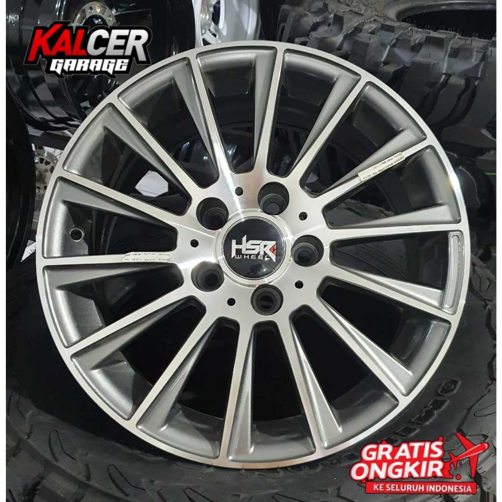 VELG MOBIL HSR R16 ROSTOCK BLADE UNTUK BMW MERCY KORANDO SUPRA DLL R16 ROSTOCK BLADE XH911 HSR R16X7