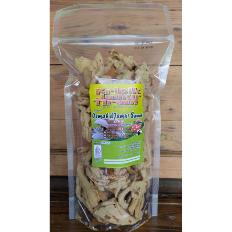 

Kripik Jamur Original 220 g