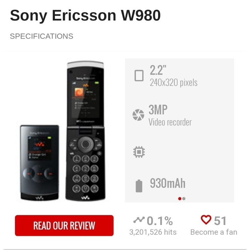 SONY ERICSSON W980 FLIP HP JADUL UNIK DAN ANTIK HP NOSTALGIA 100% ORIGINAL