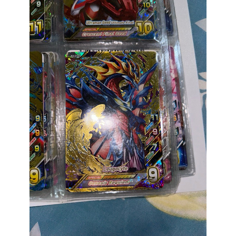 ultraman fusion fight rb ultra rare leugocyte ver 3