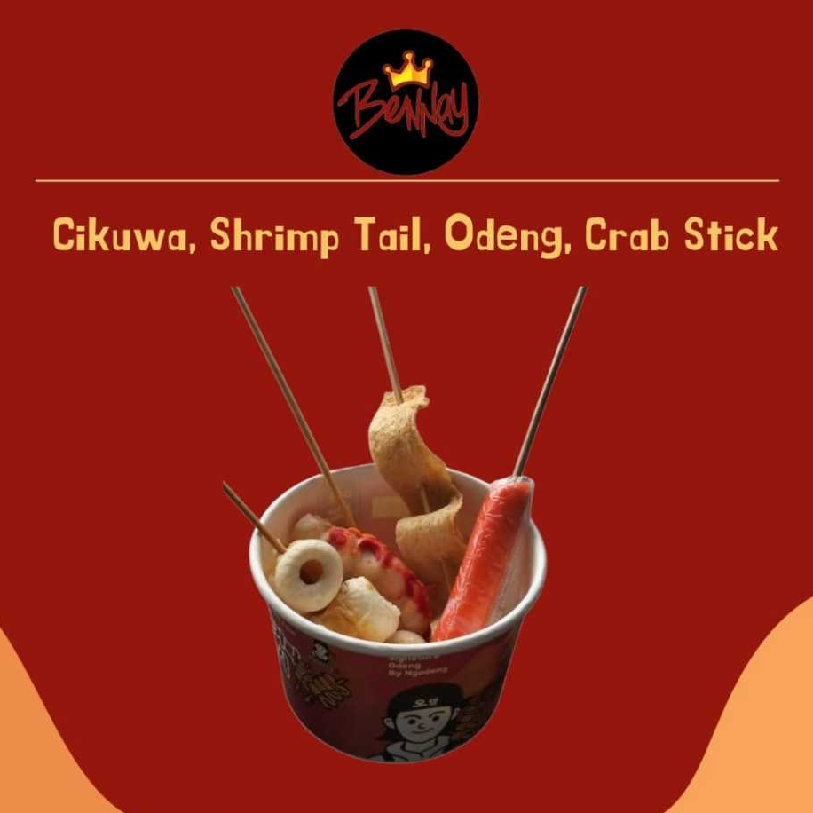 

Paket Odeng (Odeng, Cikuwa, Crab Stick, Shrimp Tail)
