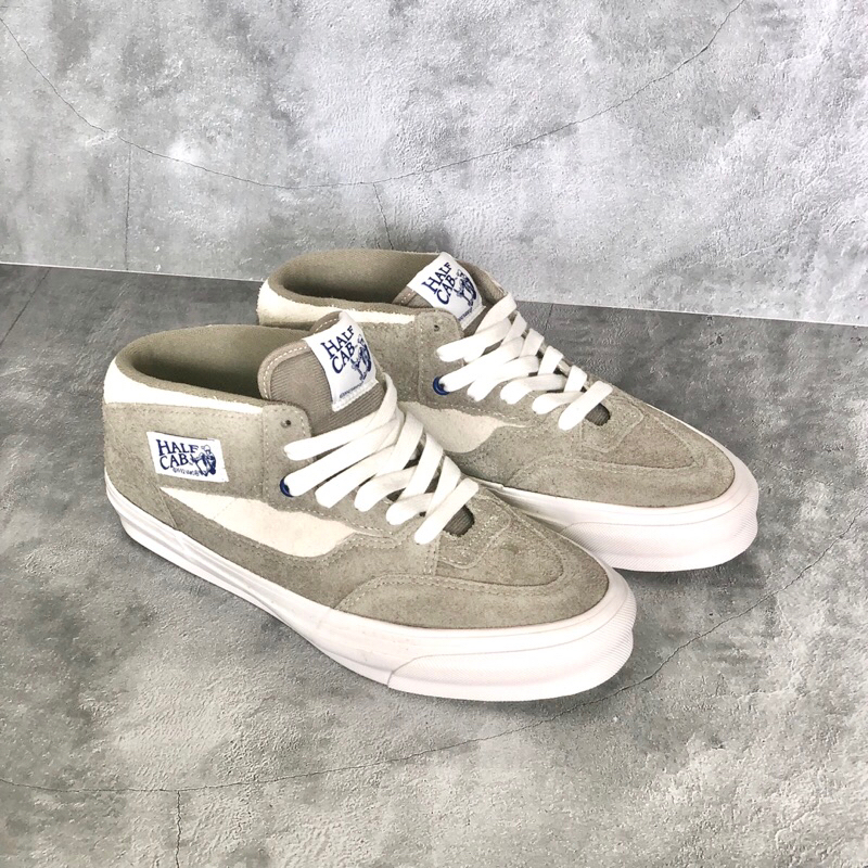 Vans Half Cab Vault Og Lx Hairy Suede Khaki