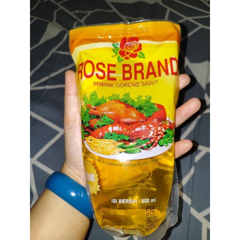 

Minyak Goreng Rosebrand 500ml (Kemasan Pouch Mini)