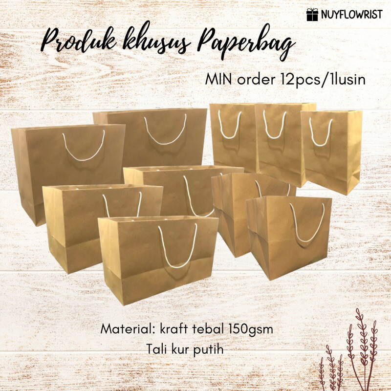 

READY PAPERBAG berbagai macam ukuran