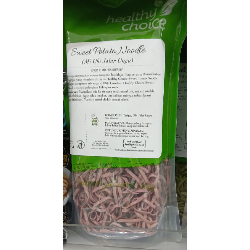 

Healthy Choice Vege Sweet Potato Noodle - HK