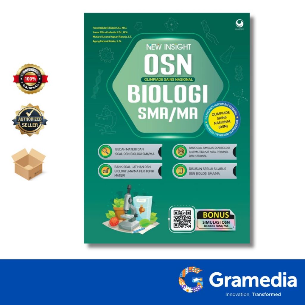 Gramedia Surabaya - NEW INSIGHT OLIMPIADE SAINS NASIONAL (OSN) BIOLOGI SMA/MA
