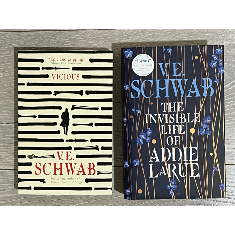 Vicious - V.E Schwab original (villains series) - The Invisible Life of Adie Larue hardcover special