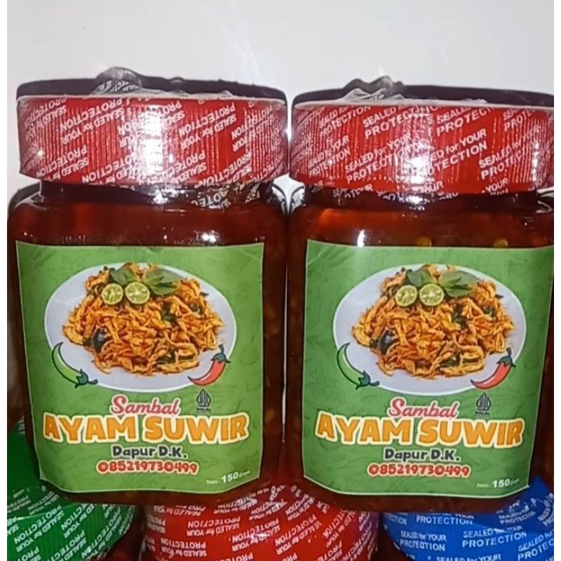 

Sambal Ayam Suwir (150ml) | by Dapur D.K.