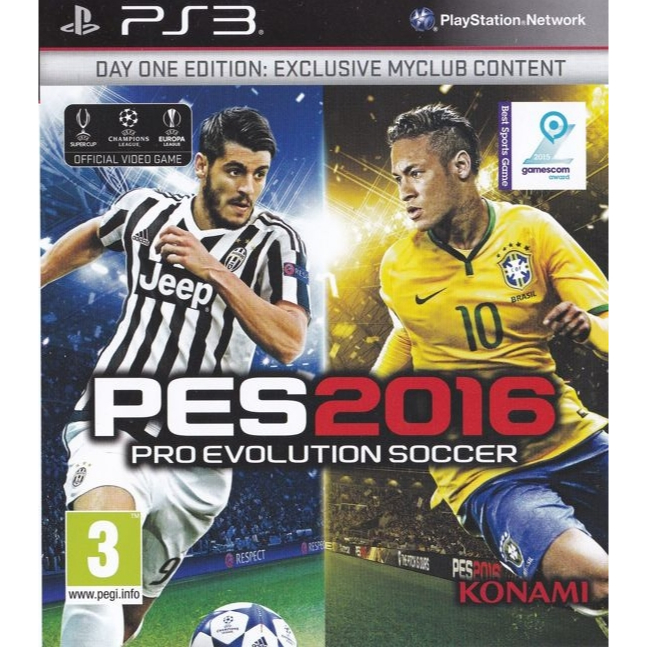 KASET GAME PS3 PKG PES 2016