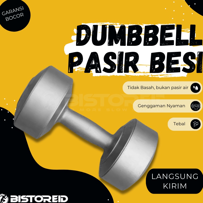 KODE G2Z2 1pc BARBEL DUMBBELL DUMBELL DUMBEL PASIR 3KG 3 KG COD GRATIS ONGKIR