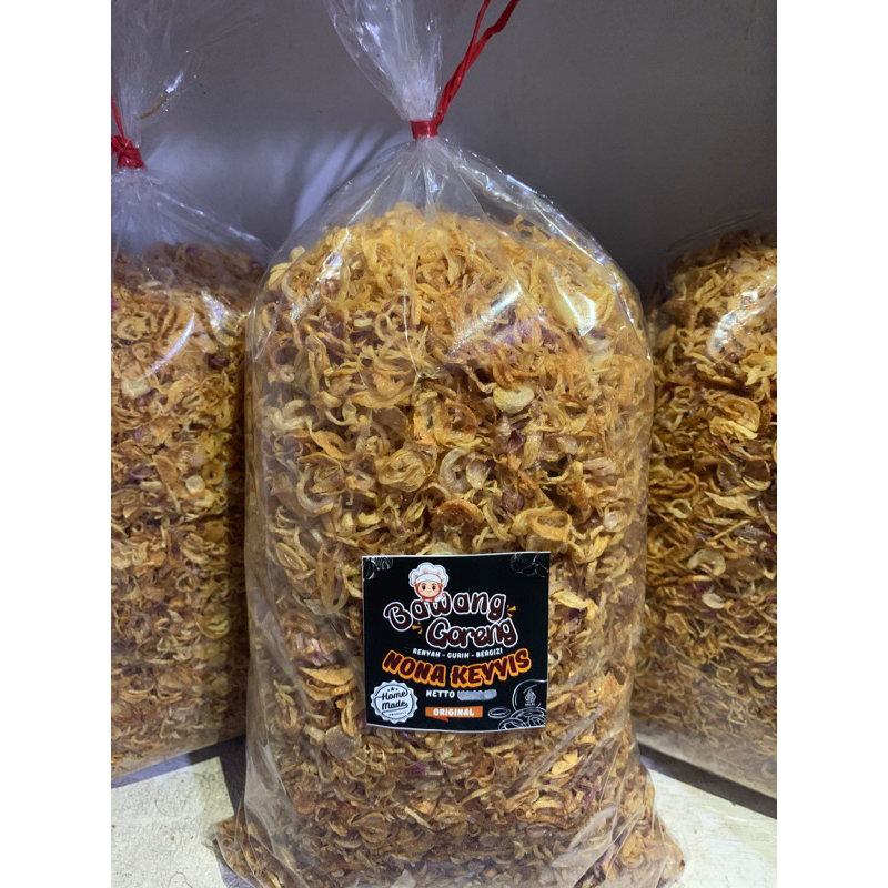 

Bawang Goreng 1 Kg Asli Tanpa Campuran