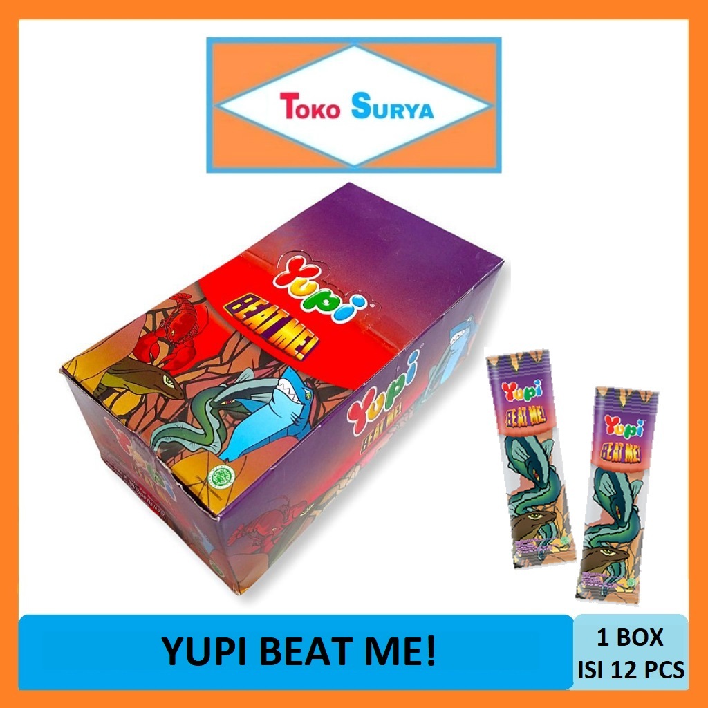 

Yupi Beat Me! Gummy Candies 12 Pcs x 12 Gr