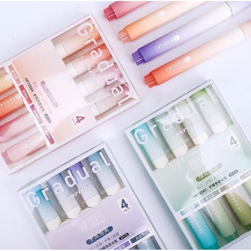 

STABILO HIGHLIGHTER WARNA PASTEL 1 SET / 4 PCS