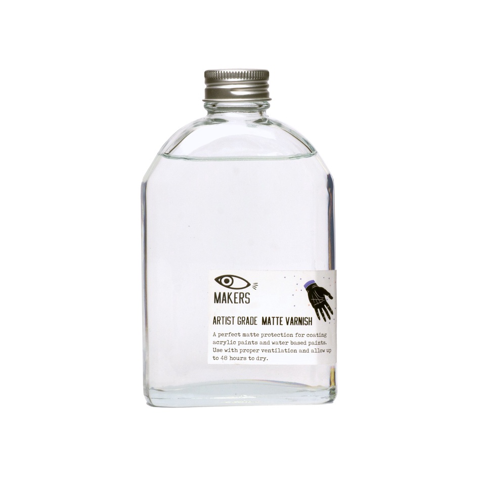 

Pasti Favorit MAKERS Matte Varnish for Acrylic Paintings