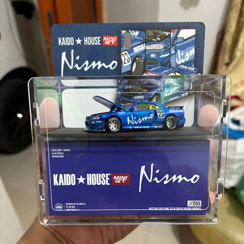 Display Blister Case MiniGT KAIDO HOUSE NSX GTR R34 R33 etc