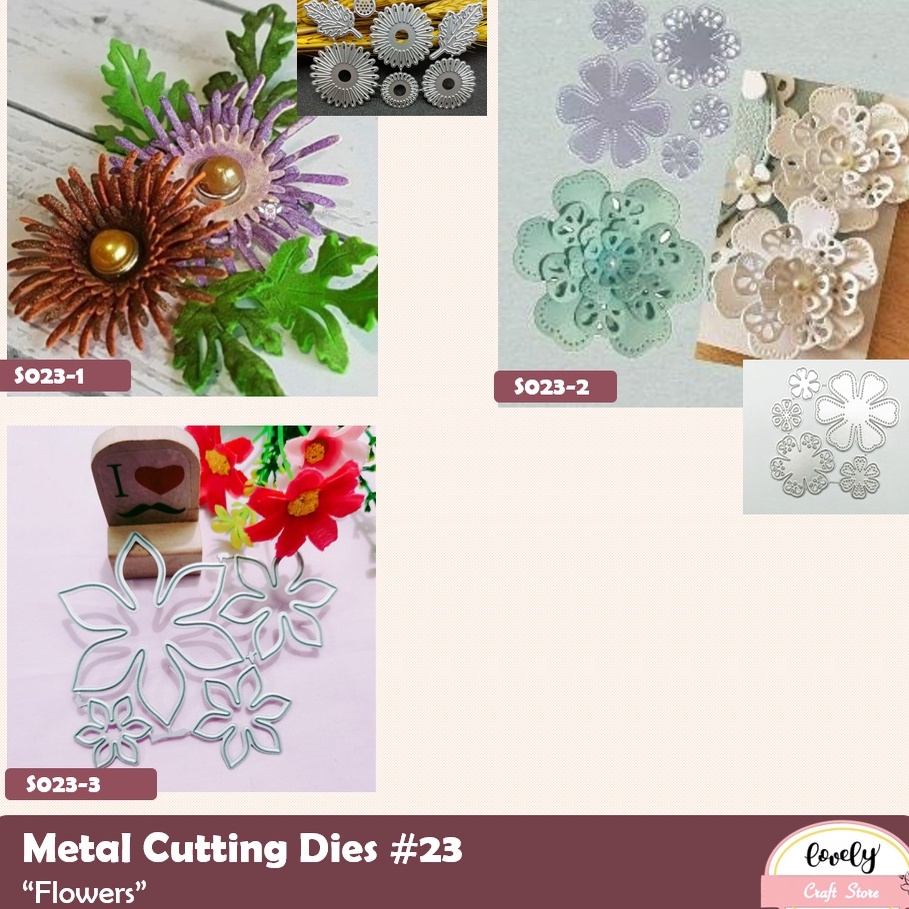 

Grosir Terbaru LovelyCraftStore Metal Cutting Dies 23 Cetak Stensil Metal cutting dies seri bunga flower untuk mahar scrapbooking journal diy bujo cards