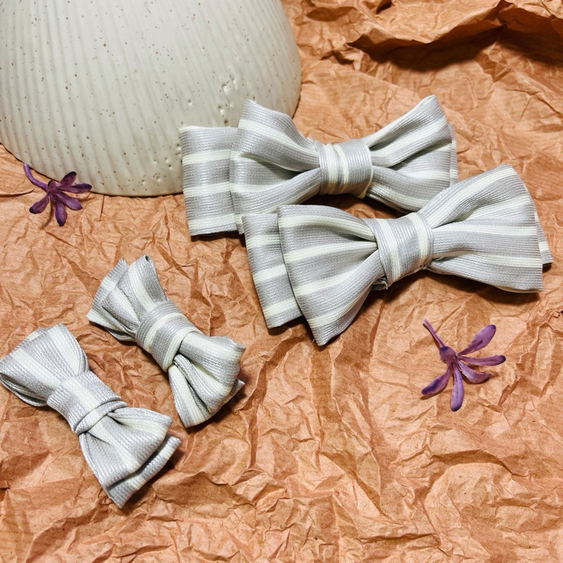 

Pita ala Korea Striped Silk ribbon