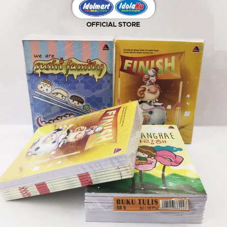 

Harga Sekarang IDOLMART Buku Tulis Kwarto SEGITIGA isi 58 Lembar 1 Pak isi 1 Buku untuk sd Kuarto