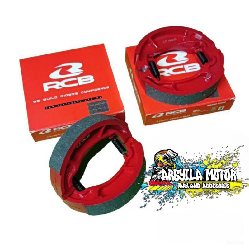 Kampas rem belakang RCB / Kampas rem belakang daytona Vario 110 / Vario 125 / Vario 150 / Vario 160 
