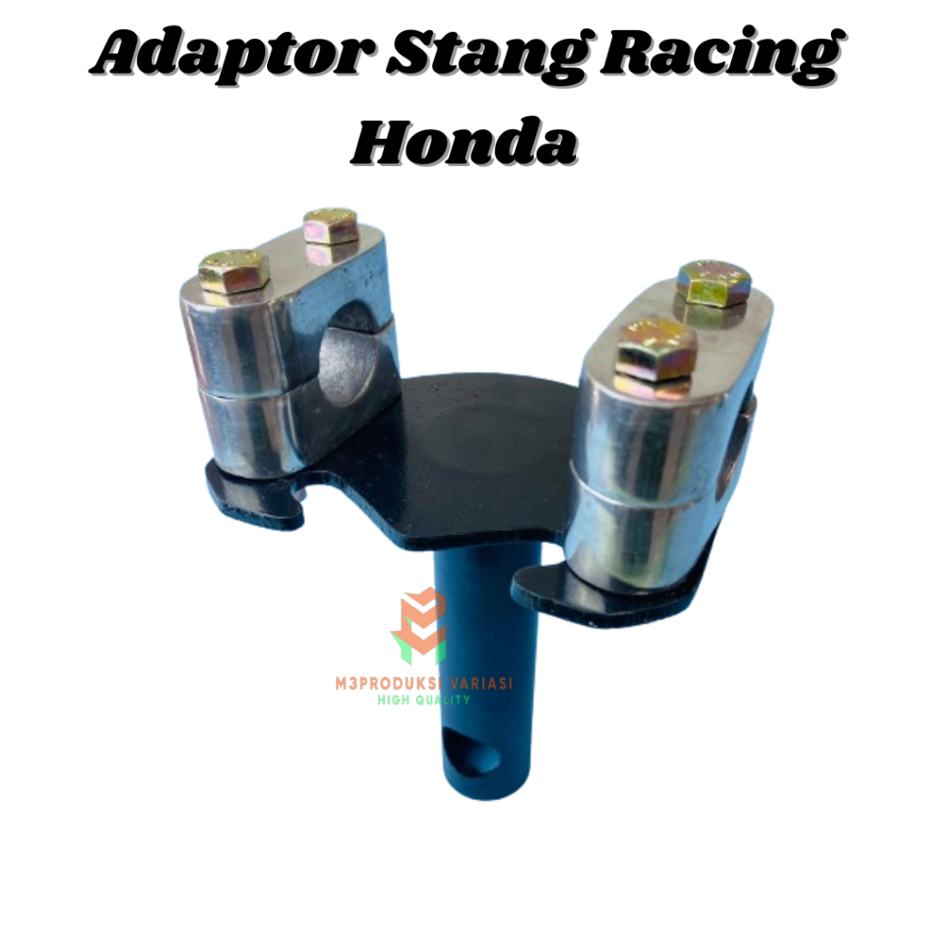 Paket Adaptor Stang Trondol Racing Dudukan Stang Matic Bebek Universal Honda Yamaha Dan Suzuki Stang
