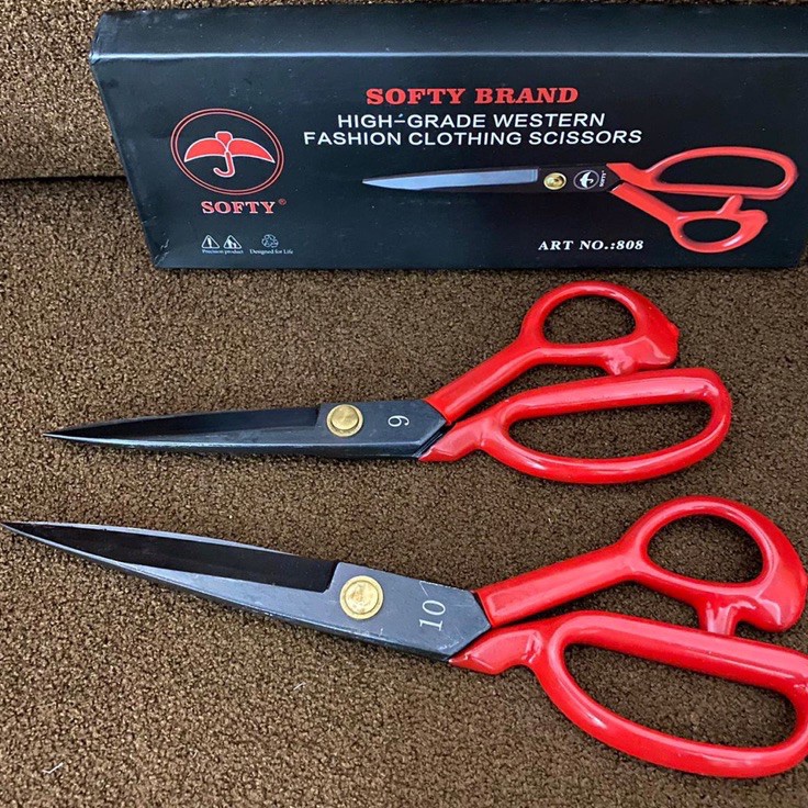 

Super Delivery Gunting Kain Gagang Karet premium Gunting taylor Gunting penjahit gagang karet gunting tajam