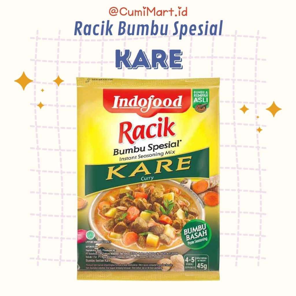 

Racik Bumbu Spesial Kare Bandung