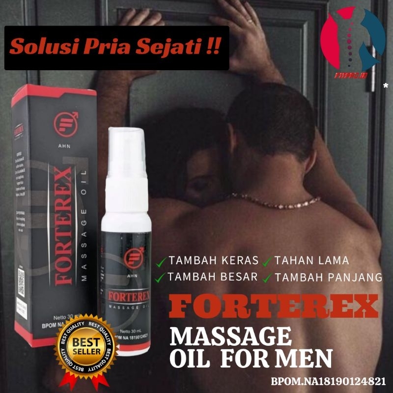 FORTEREX MASSAGE OIL ORIGINAL BPOM penambah Size si joni