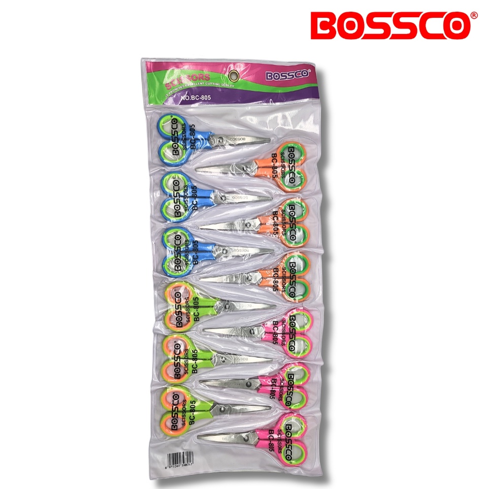 

Serbu Promo Gunting Scissors BOSSCO BC85 1 Lembar12 Pcs