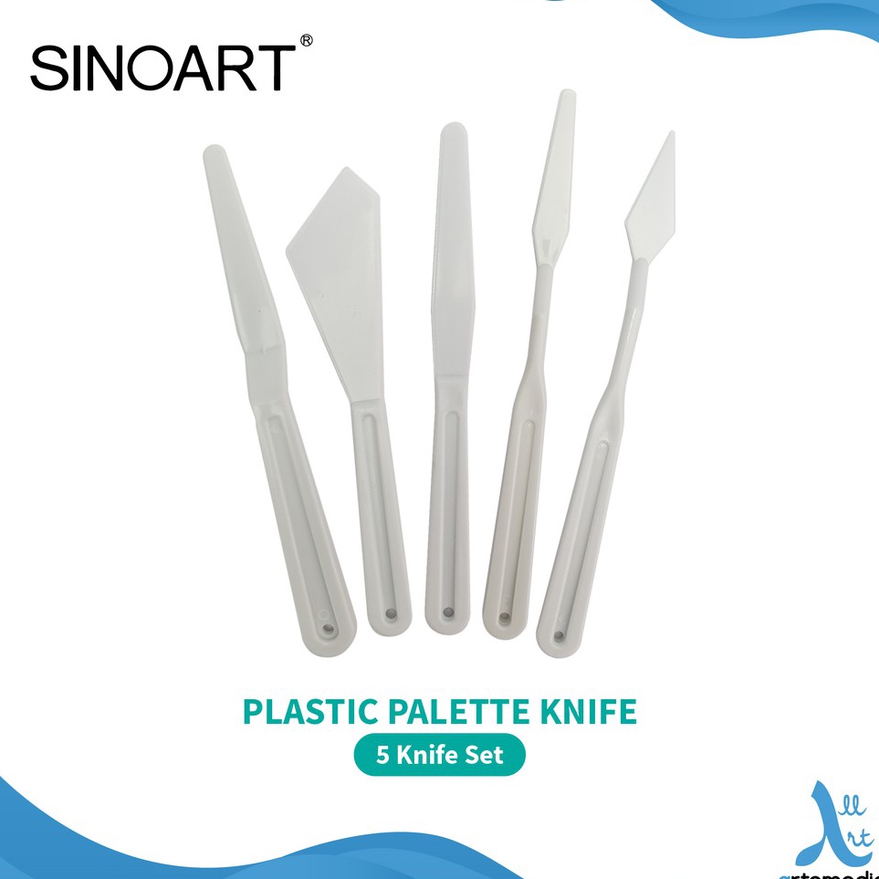 

Arrival Pisau Palet Set 5 Plastic Palette Knives